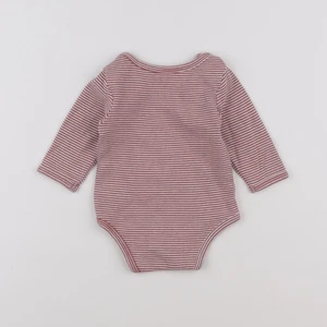 Vertbaudet - body rouge - 6 mois