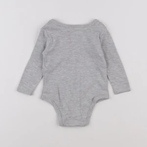 Vertbaudet - body gris - 6 mois