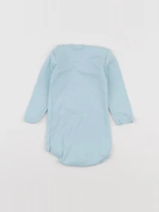 Petit Bateau - body bleu - 6 mois