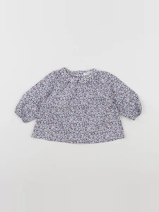 Boutchou - blouse bleu - 3 mois