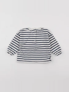 La Redoute - sweat bleu - 18 mois