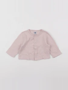 Petit Bateau - sweat rose - 12 mois