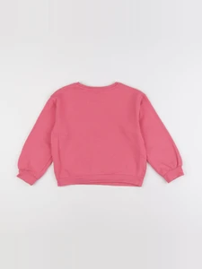 Vertbaudet - sweat rose - 6 ans