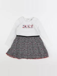IKKS - robe blanc - 3 ans