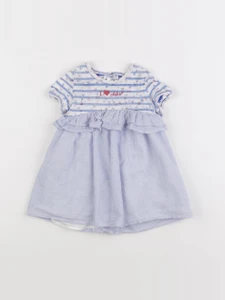 IKKS - robe bleu - 12 mois