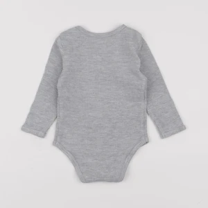 Vertbaudet - body gris - 6 mois