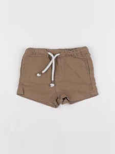 Natalys - short marron - 12 mois