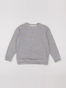 Little Celebs - sweat bleu - 8 ans