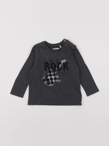 IKKS - tee-shirt gris - 18 mois