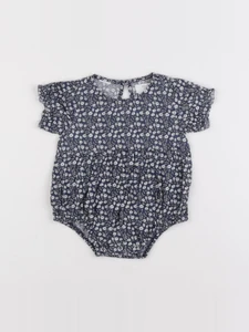 Mango - combinaison bleu - 1/3 mois
