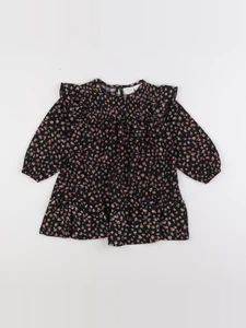 Zara - robe noir - 18/24 mois