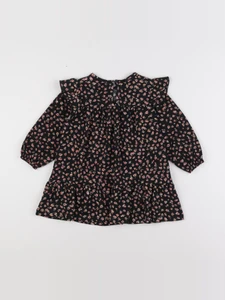 Zara - robe noir - 18/24 mois