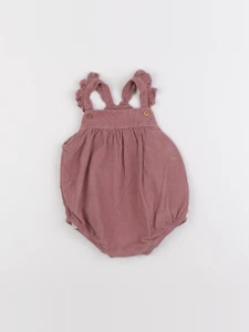 Mango - salopette rose - 3/6 mois