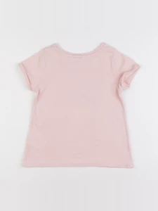 H&M - tee-shirt rose - 4/6 ans
