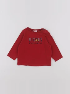 Tape à l'oeil - tee-shirt rouge - 6 mois