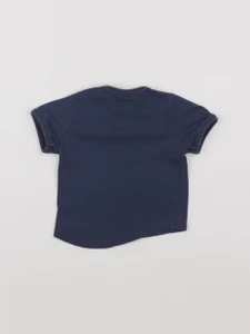 Tape à l'oeil - tee-shirt bleu - 6 mois