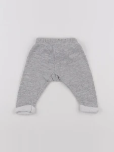 Petit Bateau - jogging gris - 3 mois