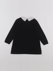 IKKS - robe noir, blanc - 3 ans