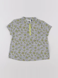 IKKS - blouse bleu, jaune - 5 ans