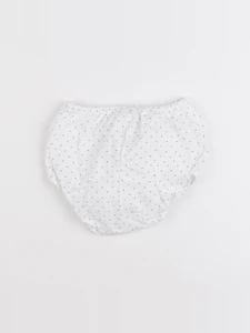 Jacadi - bloomer blanc - 6 mois