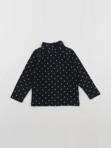 Boutchou - sous-pull bleu, blanc - 12 mois