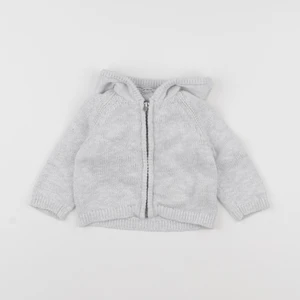IKKS - gilet gris, argent - 6 mois