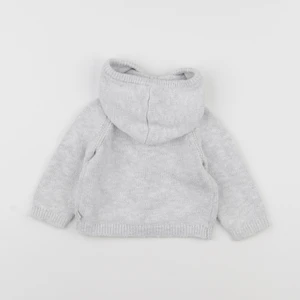 IKKS - gilet gris, argent - 6 mois