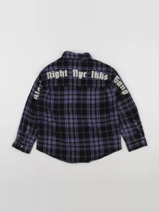 IKKS - chemise noir, violet - 6 ans