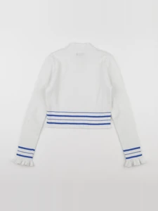 IKKS - pull blanc, bleu - 12 ans