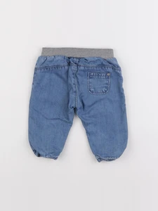 Zara - jean doublé bleu - 1/3 mois