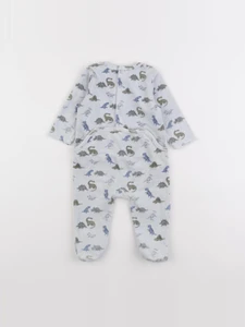 Boutchou - pyjama velours bleu - 6 mois