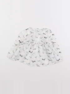 Zara - blouse blanc - 6/9 mois