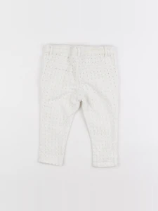 Zara - pantalon doublé beige - 6/9 mois