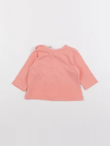 IKKS - tee-shirt rose - 6 mois