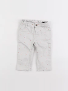 IKKS - jean beige - 6 mois