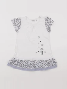 IKKS - robe blanc - 3 ans