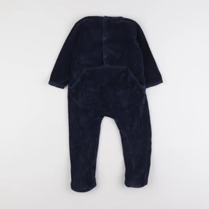 Vertbaudet - pyjama velours bleu - 2 ans