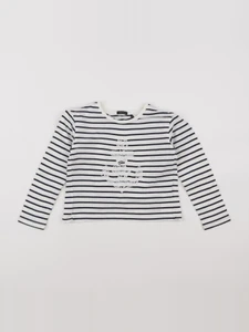 IKKS - tee-shirt blanc, bleu - 5 ans