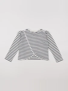IKKS - tee-shirt blanc, bleu - 5 ans