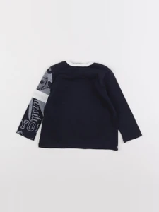 IKKS - tee-shirt bleu - 12 mois