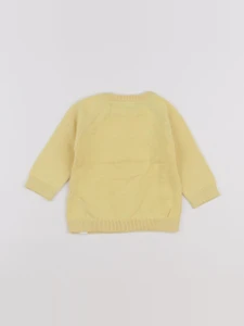 Tape à l'oeil - pull jaune - 6 mois