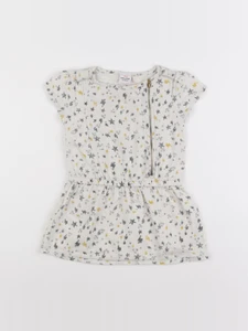 Tape à l'oeil - robe blanc - 2 ans