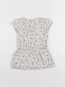 Tape à l'oeil - robe blanc - 2 ans