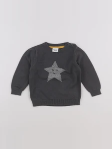 Tape à l'oeil - pull gris - 18 mois