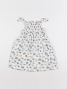 Zara - robe blanc - 18/24 mois