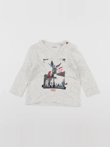 IKKS - tee-shirt blanc - 12 mois