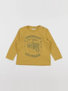 IKKS - tee-shirt jaune - 2 ans