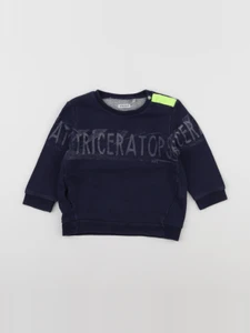 IKKS - sweat bleu - 18 mois