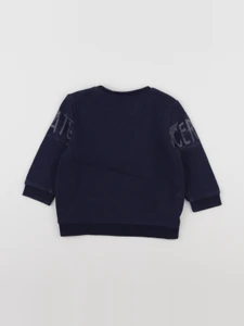 IKKS - sweat bleu - 18 mois