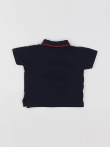 Boutchou - polo bleu - 9 mois
